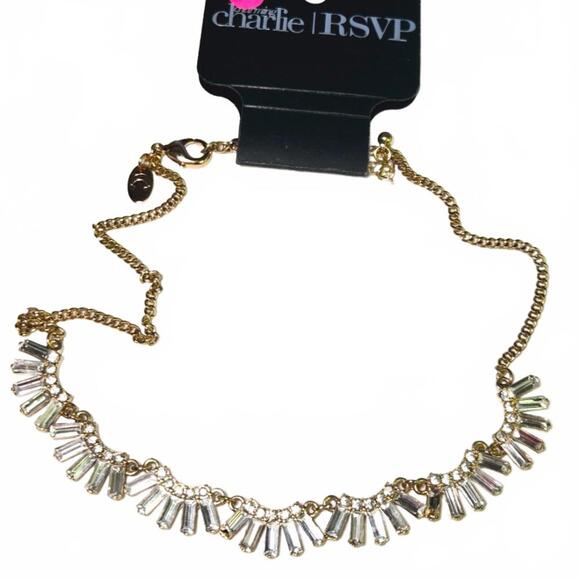 Charming Charlie Jewelry - Charming Charlie RSVP Gold Burst Necklace NWT